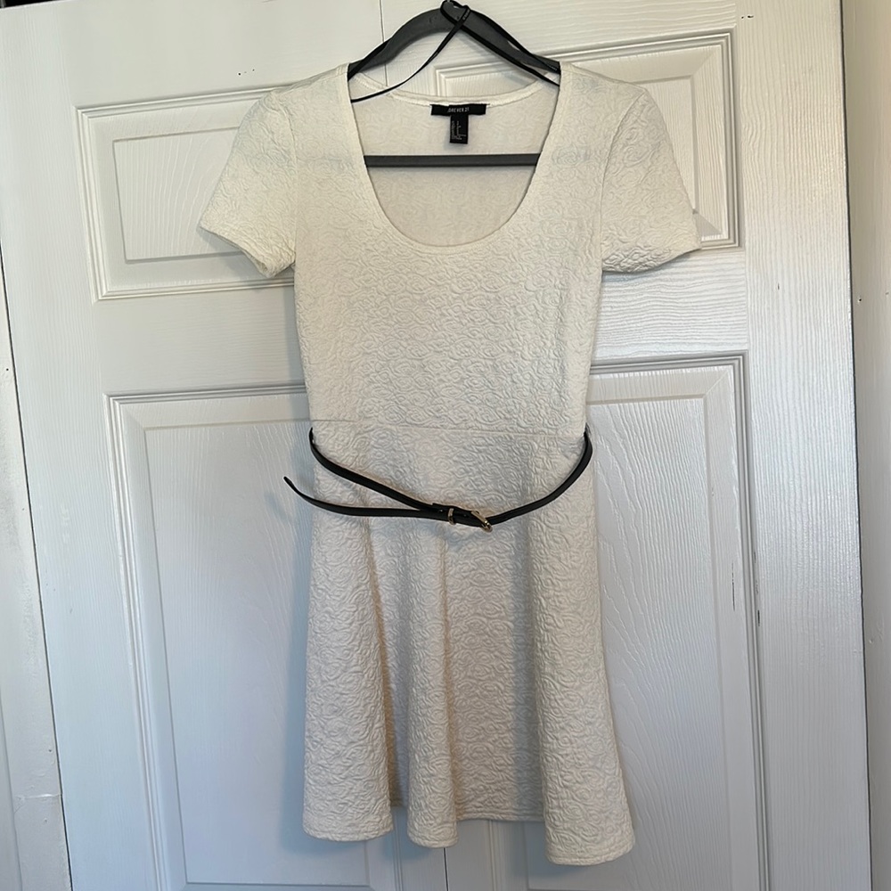 Forever 21 White Short Dress
